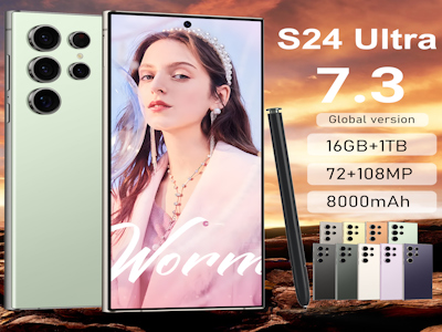 2024 Новый Сотовый Телефон 5g S24 Ultra + 7,3 Дюймов Tecno Camon 20 Pro X4 Pro Android13.0 3/4/5g Смартфон