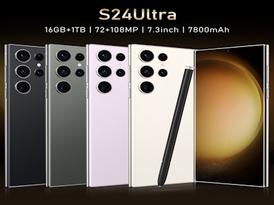 Недорогой Смартфон S24 Ультра Smart S24 Ультра 16 Гб + 1 Тб Оригинальный Разблокированный Телефон Дропшиппинг